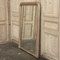 19th Century French Louis Philippe Period Giltwood Mantel Mirror