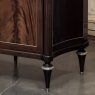Grand Antique French Directoire Style Marble Top Mahogany Buffet