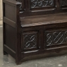 19th Century French Gothic Hall Bench