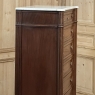 Antique French Louis XVI Semainier ~ Tall Chest of Drawers with Carrara Marble