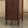 Antique French Louis XVI Semainier ~ Tall Chest of Drawers with Carrara Marble