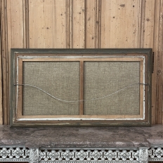 Antique Framed Oil Painting on Canvas of Venice by Mauretti