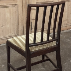 Set of Eight 18th Century Neoclassical Dining Chairs includes 2 Armchairs