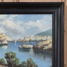 Antique Framed Oil Painting on Panel of Capri by Carlo Ciappa (1890 - 1970)