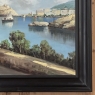 Antique Framed Oil Painting on Panel of Capri by Carlo Ciappa (1890 - 1970)