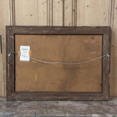 Antique Framed Oil Painting on Panel of Capri by Carlo Ciappa (1890 - 1970)