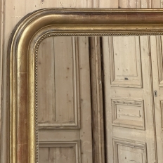 19th Century French Louis Philippe Period Giltwood Mirror