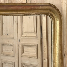 19th Century French Louis Philippe Period Giltwood Mirror