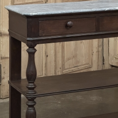 19th Century French Louis Philippe Server ~ Console ~ Etagere