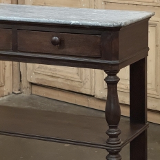 19th Century French Louis Philippe Server ~ Console ~ Etagere