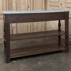 19th Century French Louis Philippe Server ~ Console ~ Etagere