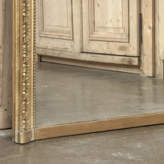 19th Century French Louis XVI Gilded Mantel Mirror
