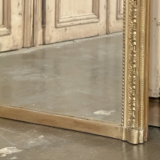 19th Century French Louis XVI Gilded Mantel Mirror