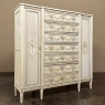 19th Century French Louis XVI Grand Painted Dresser ~ Commode ~ Wardrobe