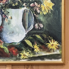 Framed Oil Painting on Canvas by Adrien Dupagne (1889-1980)