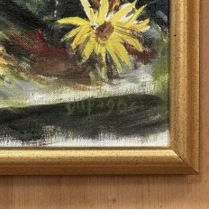 Framed Oil Painting on Canvas by Adrien Dupagne (1889-1980)