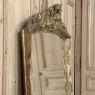 Grand 19th Century French Napoleon III Period Giltwood Mantel ~ Floor Mirror