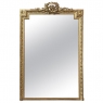 19th Century French Louis XVI Gilded Mantel Mirror