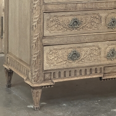 18th Century French Louis XVI Commode in Stripped Oak