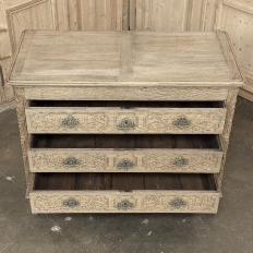 18th Century French Louis XVI Commode in Stripped Oak