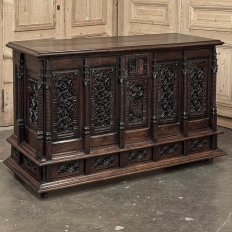 19th Century French Gothic Credenza ~ Cabinet