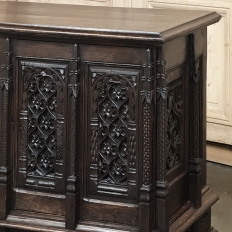 19th Century French Gothic Credenza ~ Cabinet
