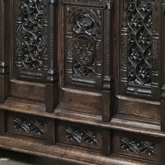 19th Century French Gothic Credenza ~ Cabinet