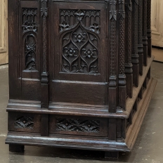 19th Century French Gothic Credenza ~ Cabinet