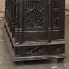 19th Century French Gothic Credenza ~ Cabinet