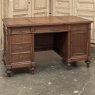 Antique French Louis XVI Mahogany Executive Desk