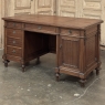 Antique French Louis XVI Mahogany Executive Desk