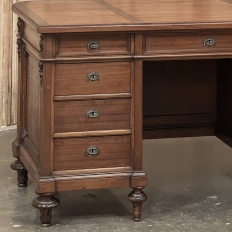 Antique French Louis XVI Mahogany Executive Desk