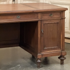 Antique French Louis XVI Mahogany Executive Desk