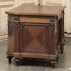 Antique French Louis XVI Mahogany Executive Desk