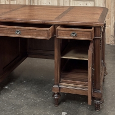 Antique French Louis XVI Mahogany Executive Desk