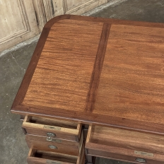 Antique French Louis XVI Mahogany Executive Desk