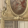 Antique French Louis XVI Gilded Trumeau Mirror