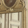 Antique French Louis XVI Gilded Trumeau Mirror