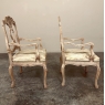 Antique Liegoise Louis XIV Armchairs in Stripped Oak