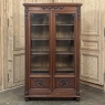 19th Century French Louis XVI Walnut Bookcase