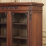 19th Century French Louis XVI Walnut Bookcase