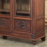 19th Century French Louis XVI Walnut Bookcase
