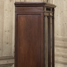 19th Century French Louis XVI Walnut Bookcase