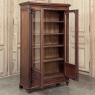 19th Century French Louis XVI Walnut Bookcase