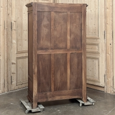 19th Century French Louis XVI Walnut Bookcase