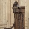 19th Century Grand Italian Hand-Carved Hall Bench