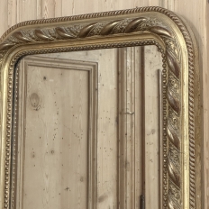 19th Century French Louis Philippe Period Gilded Mirror