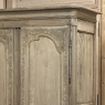 18th Century Country French Armoire with Carved Lone Stars