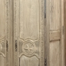 18th Century Country French Armoire with Carved Lone Stars