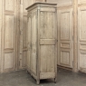 18th Century Country French Armoire with Carved Lone Stars